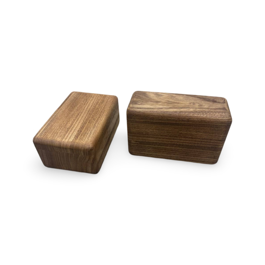 Sloped Hand stand blocks for hand balance (oak) - Circus For You